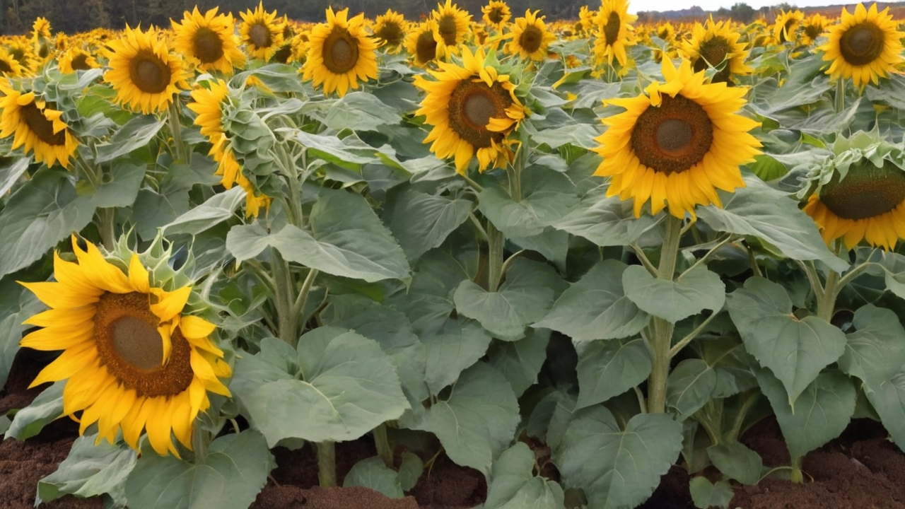 sunflower seeds indoors