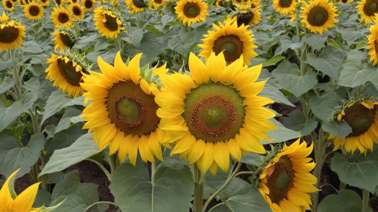 sunflower seeds indoors